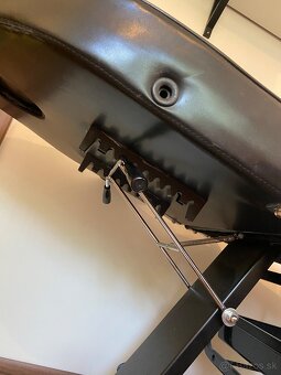 Kozmetické / tatérske / masážne kreslo lehatko polohovatelné - 7