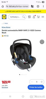 Detská autosedačka BABY-SAFE 2 i-SIZE Cosmos Black - 7