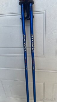 Lyže Atomic SX 160 cm + palice - 7