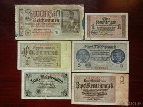Vojnové Nemecké bankovky - 7
