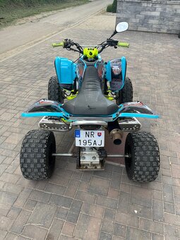 Kawasaki Kfx 400 biele ŠPZ - 7