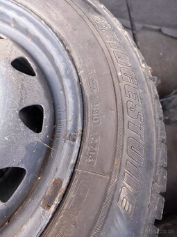 Bridgestone zimne 175/65/14 seat,vw,4×100 - 7