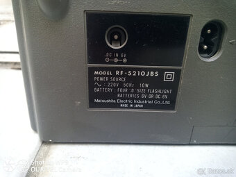 National Panasonic model RF5210 JBS - 7
