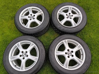 P: elektrony 5x100 r16, 7J ET 38 , plus pneu - 7