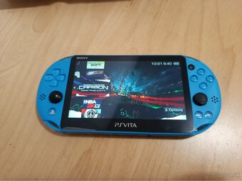Predám PS VITA 2000 Aqua blue + 128 GB SD2VITA + 60 hier - 7
