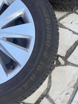 5x100mm R16 - 205/60 R16 zimne Semperit - 7