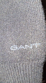 tmavomodrý sveter gant S - 7