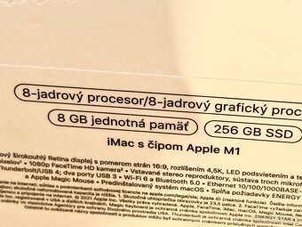 Apple iMac 24" M1- príplatkový - 7