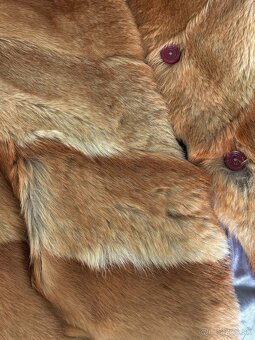 Vintage kabát z pravej kožušiny - 7