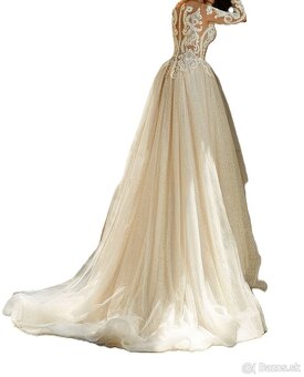 Predám svadobné šaty - 7