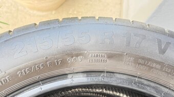 Letné pneu. Continental 215/55 R17 - 7