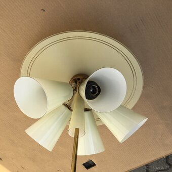 Art Deco Starozitna Lampa Luster Napako 1930 - 7