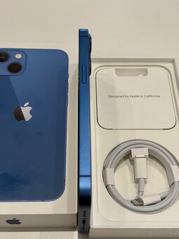 Predám Apple iPhone 13 128GB Blue Bežné známky používania - 7