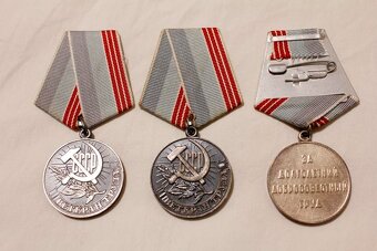 Medaila odznak. Armáda. II Zv.v. Rusko. ZSSR. originál. kov. - 7
