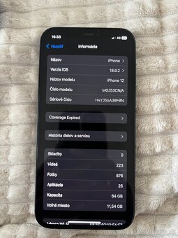 iPhone 12, 64 GB, čierny - 7