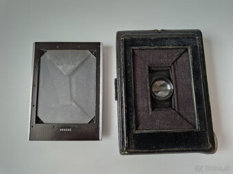 Starý německý měchový fotoaparát Goerz Plate Tenax 6,5x9 - 7