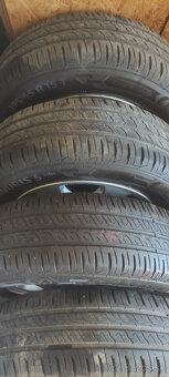 Disky Opel alu R15 5x110 ,6Jx15 ET43 + letne pneu - 7