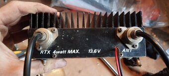 CB vysielačka + anténa + zosilňovač + rádio - 7