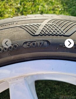 Hliníkové disky R17 s pneumatikami - 7
