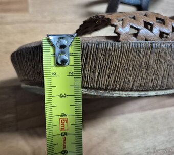 Dámske kožené sandále - 7