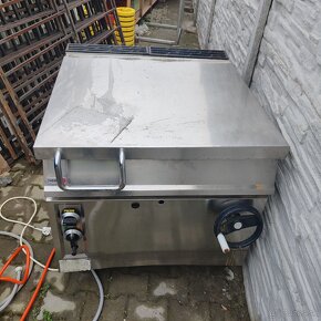 Liatinová plynova panvica 80l gastro gastropanvica fagor - 7
