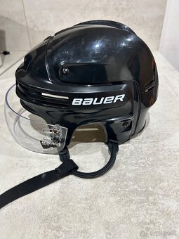 ✅ HOKEJOVÁ PRILBA BAUER 4500 - BLACK - SIZE = M veľkosť M ✅ - 7