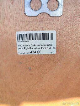 Vodáreň s frekvenčným meničom PUMPA e-line E-DRIVE - 7