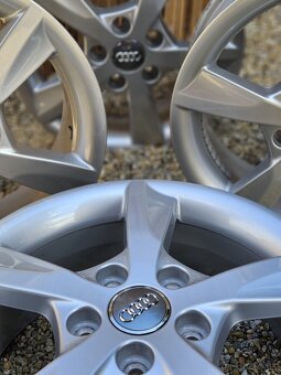 Atraktívne, originálne hliníkové disky AUDI - 5x112 r16 - 7