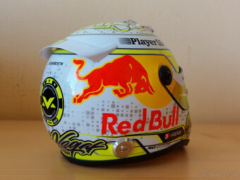 Max Verstappen 2023 Red Bull VC Las Vegas F1 prilba 1:2 - 7