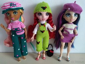 na bábiky Rainbow high top sukňa šaty oblečenie Barbie - 7