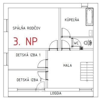 Považská Bystrica RD – za cenu 1. izb. bytu - 7