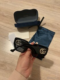 Gucci slnečné okuliare GG0956S - čierne (GG2) - 7