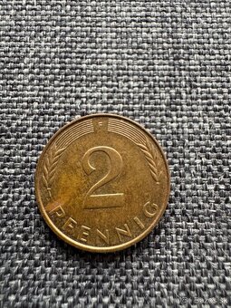 Nemecko - 5 Pfennig 3 ks, 2 Pfennig 2 ks, 1 Pfennig 3 ks - 7