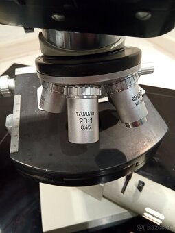 laboratorny binokularny Mikroskop MEOPTA DD 37 BN - 7