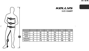 KELLYS STOKE black - XL - nohavice, kraťasy - 7