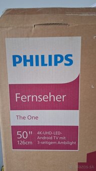 Predám Philips 50PUS8517/12 ambilight 50'' 126cm + držiak - 7