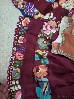 Detsky rucne vysivany kroj Zvolenska slatina - 7
