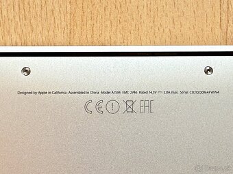 MacBook 12" i5-1.2GHz/8GB/512GB, NOVÁ BATERKA, TOP STAV - 7