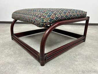 Masívne kreslo ušiak s podnožou Gervasoni Italy - 7