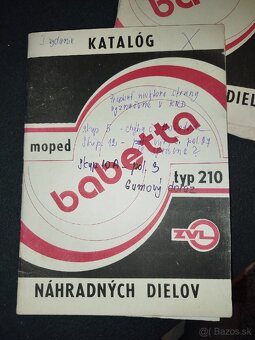 1.vydanie Babeta 210, Jawa 215 A - 7
