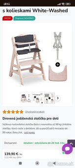 Jedálenská stolička Hauck Beta - 7