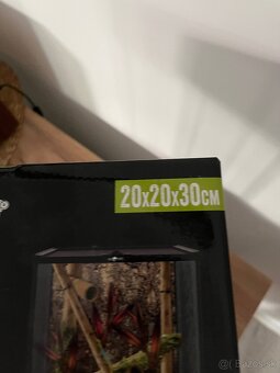 Terarium 20x20x 30 cm vrátane 2 napajadiel - 7