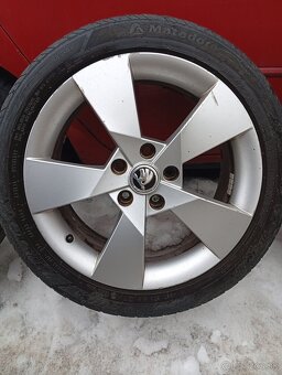 Predám disky Škoda Denom 5x112 r17 - 7