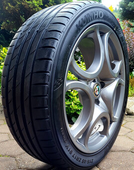 alu R17 4x100, orig. Alfa Romeo MITO, pneu 215/45 - 7