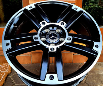 alu R20 5x112 orig. Mercedes GLK, dvojrozmer, bicolor - 7
