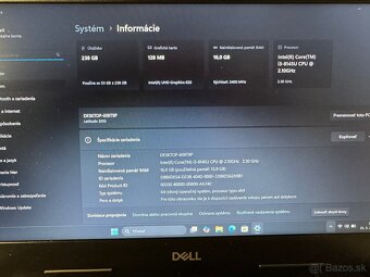 Dell Latitude 3310 –Odolný notebook s 16 GB RAM a Win11 - 7