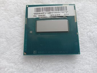 predám procesory pre notebooky , Intel® - 1,2,3,4 generácia - 7