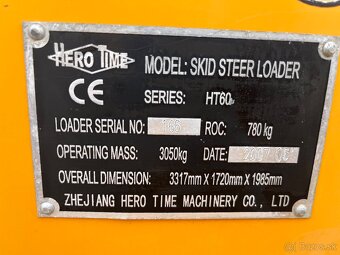 Unc racoon HT60 r.v. 2007 podobné ako UNC bobcat locust jcb - 7