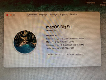 Predám Apple MacBook Air 13" i5 Mid 2013 8 GB DDR3 128 GB - 7