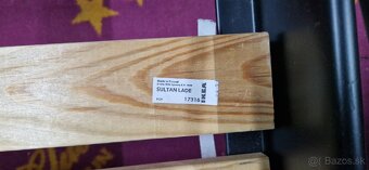 Predám kovovú postel 200 x 90 bez matracu - 7
